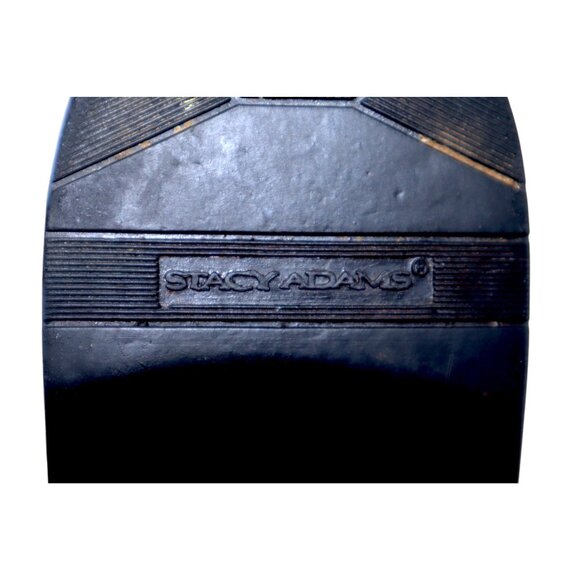 Stacy Adams Black Tassel Kiltie Loafers 14W Classic Preppy Old Money - Picture 7 of 8